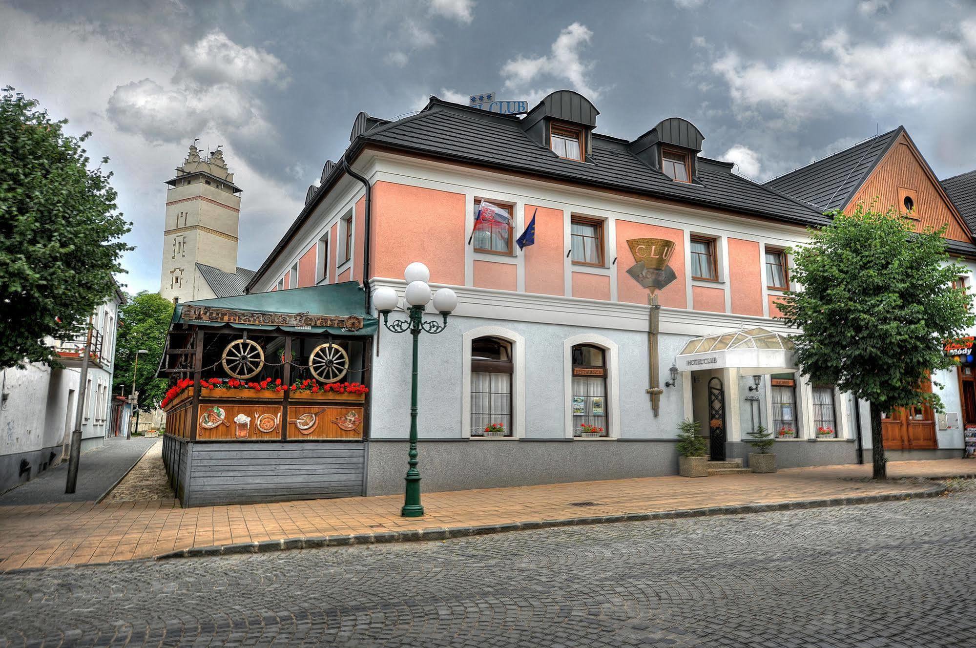 Hotel Club Kežmarok Eksteriør billede